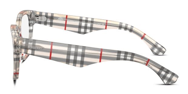 Burberry BE2410 Gray, Beige, Multicolor frame