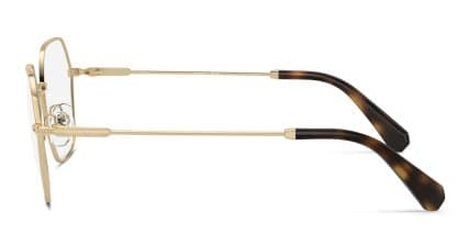 Swarovski SK1011 Gold glasses - Gold - Side View