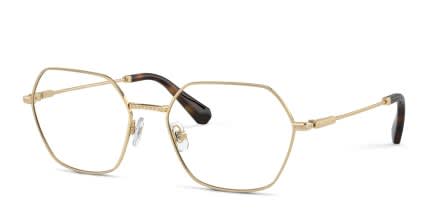 Swarovski SK1011 Gold glasses - Gold - Angle View