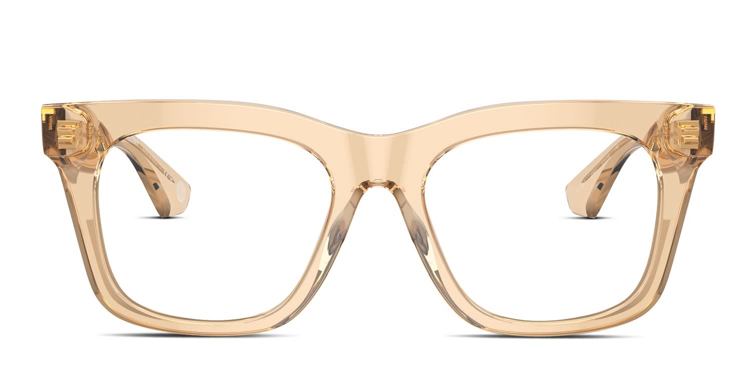 Burberry BE2407 Brown glasses - Brown - Frontal View