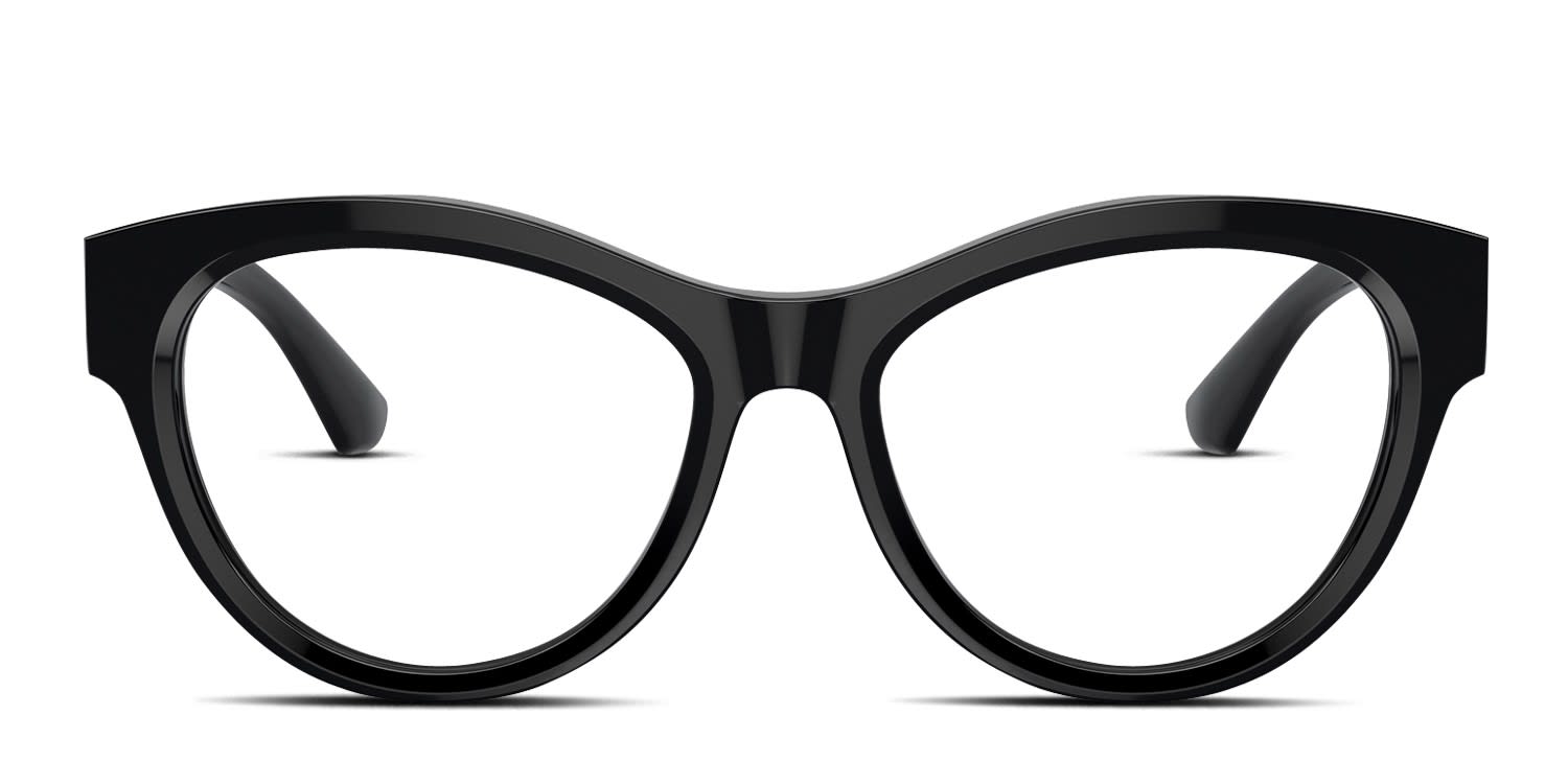 【SALE／55%OFF】 Burberry Lenses Rx FREE Includes | Eyeglasses Black Shiny BE2280 ワンピース