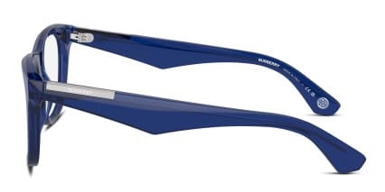 Burberry BE2409 Blue glasses - Blue - Side View