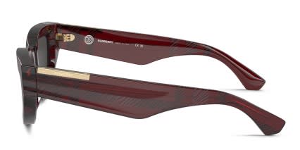 Burberry BE4425U Red glasses - Red - Side View