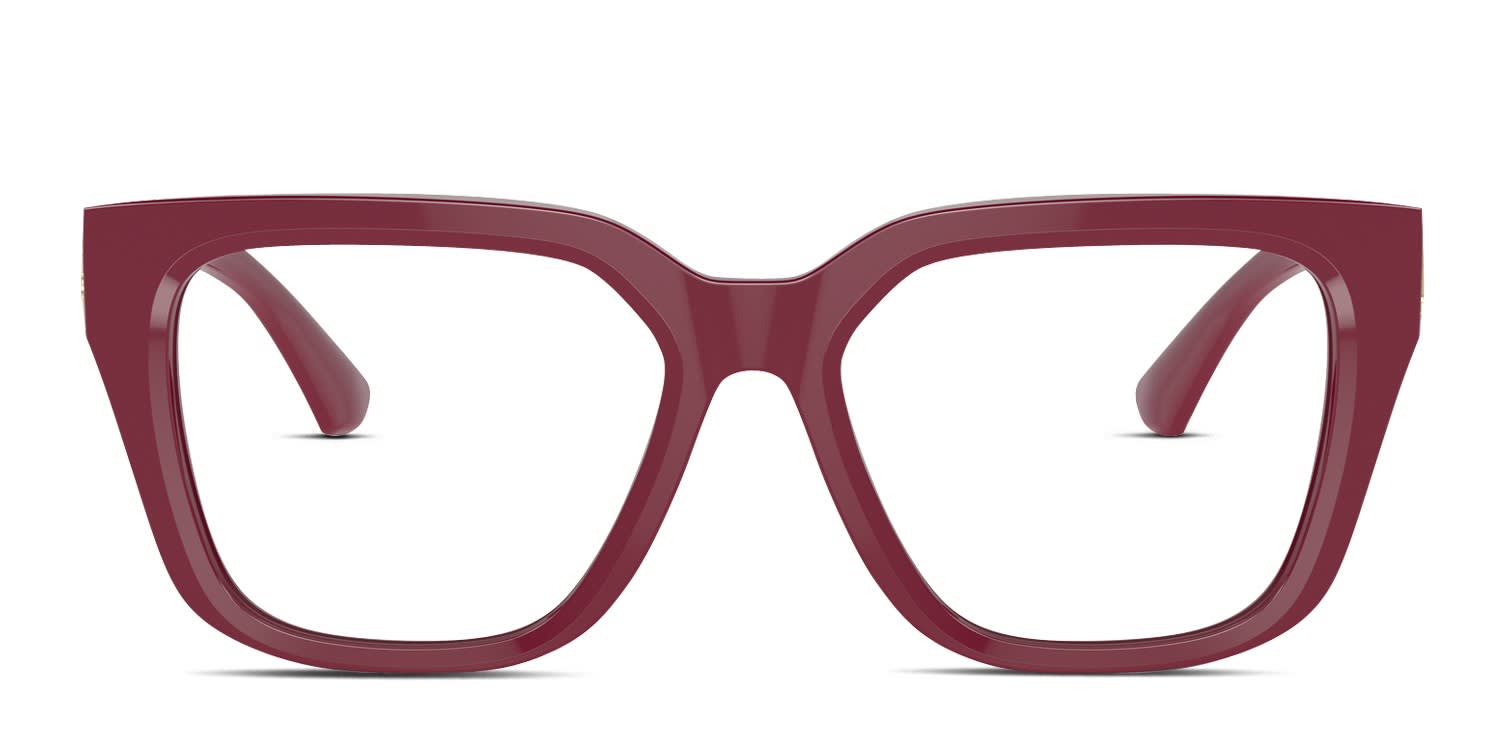 Burberry BE2403 Red glasses - Red - Frontal View