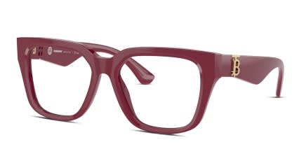 Burberry BE2403 Red glasses - Red - Angle View
