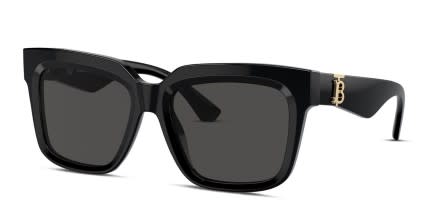 Burberry BE4419 Shiny Black glasses - Shiny Black - Angle View