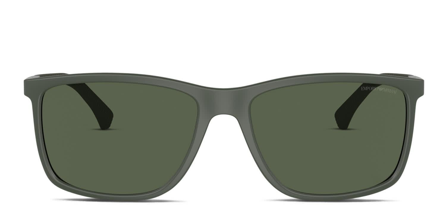 Armani Exchange AX4135S green frame with dark green lenses