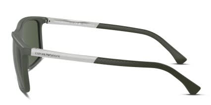 Emporio Armani EA4058 Green glasses - Green - Side View