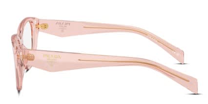 Prada PR21ZV Clear, Beige glasses - Clear / Beige - Side View