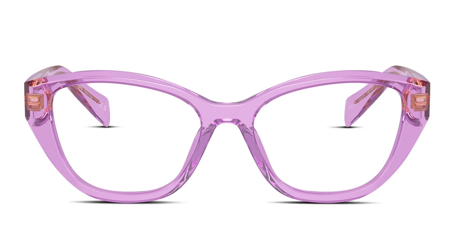 Prada PR21ZV Clear glasses - Clear - Frontal View