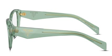 Prada PR21ZV Green glasses - Green - Side View