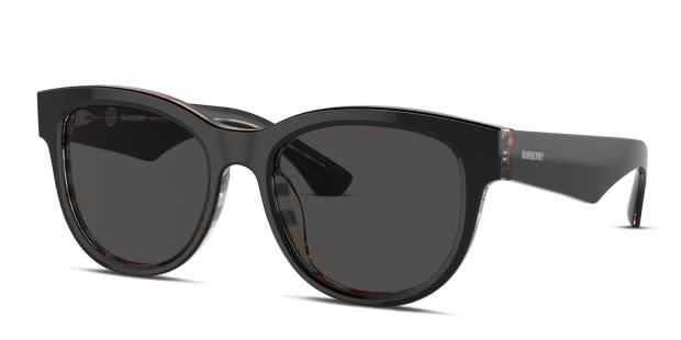 Burberry BE4432U Black Prescription Sunglasses