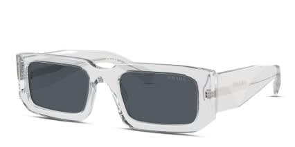 Prada PR 06YS Clear glasses - Black - Angle View
