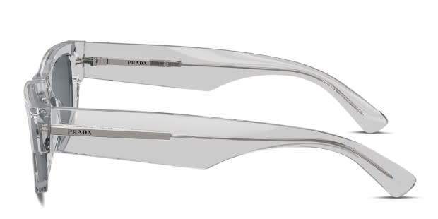 小物 PRADA clear sunglasses Prada Men's Clear Rectangle Sunglasses | Neiman Marcus