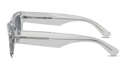 Prada PRA03S Clear, Gray glasses - Clear / Gray - Side View