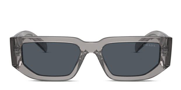 Prada PR 09ZS Gray, Clear Prescription Sunglasses