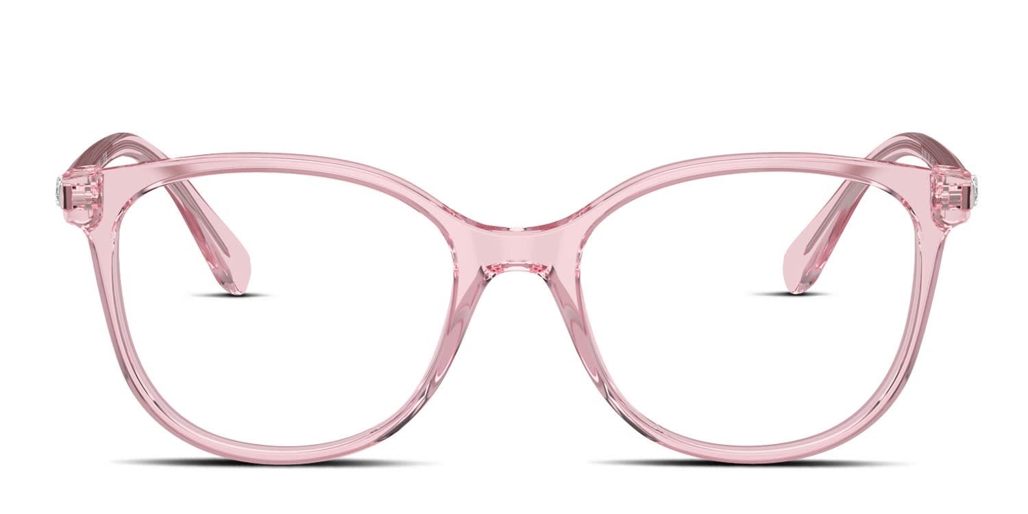 Swarovski SK2002 pink , clear frame