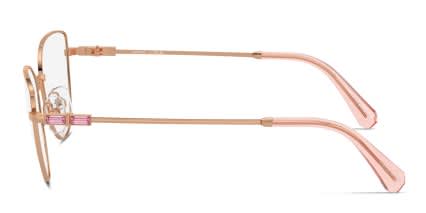 Swarovski SK1007 Pink, Gold glasses - Pink / Gold - Side View