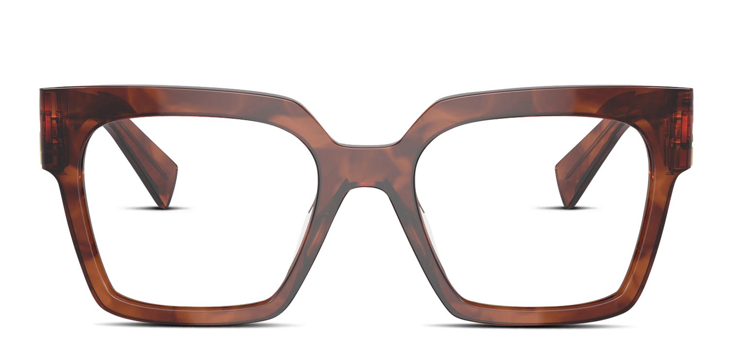 ミュウミュウ Miu Miu MU04UV Brown, Tortoise frame
