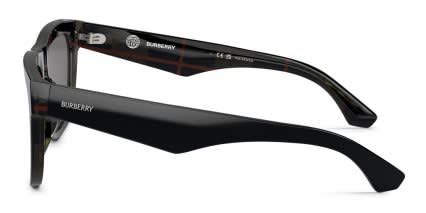Burberry BE4431U Black, Gray glasses - Black / Gray - Side View