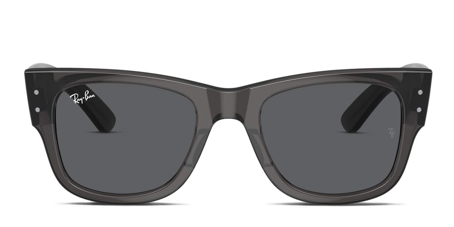 Ray-Ban RB0840S Mega Wayfarer Black, Gray Prescription Sunglasses