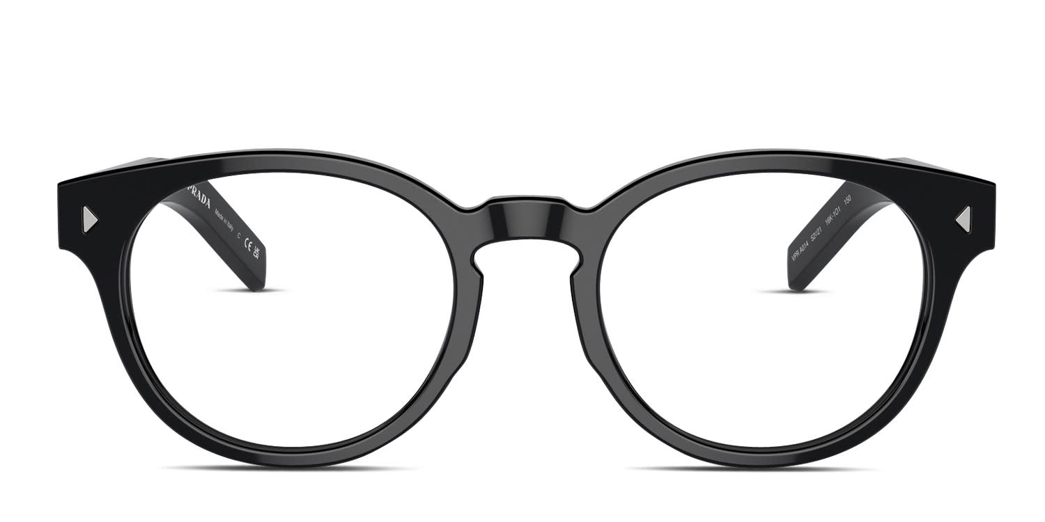 Prada PRA14V Black glasses - Black - Frontal View