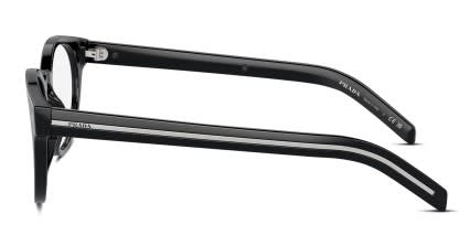 Prada PRA14V Black glasses - Black - Side View