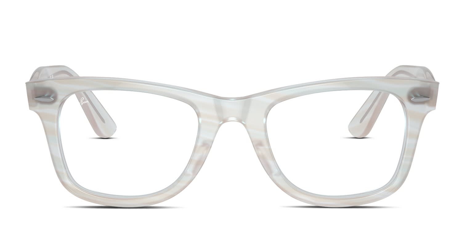 Ray-Ban RX4340V Wayfarer Ease Change Multicolor, Blue glasses - Multicolor / Blue - Frontal View