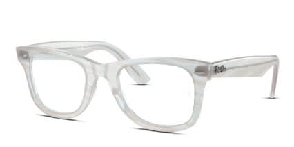 Ray-Ban RX4340V Wayfarer Ease Change Multicolor, Blue glasses - Multicolor / Blue - Angle View