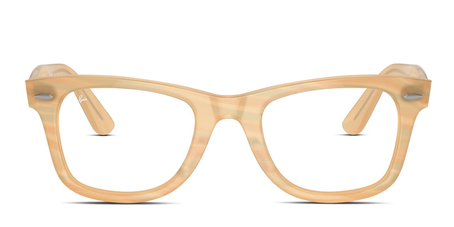 Ray-Ban RX4340V Wayfarer Ease Change Multicolor, Brown glasses - Multicolor / Brown - Frontal View