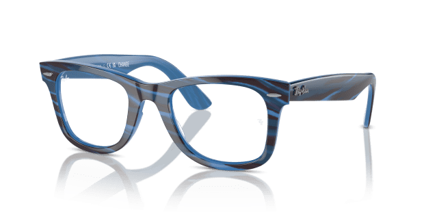 Ray-Ban RX4340V Wayfarer Ease Frame Blue, Multicolor frame