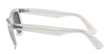 Ray-Ban RB2140 Wayfarer Change White, Blue glasses - Blue / White - Side View
