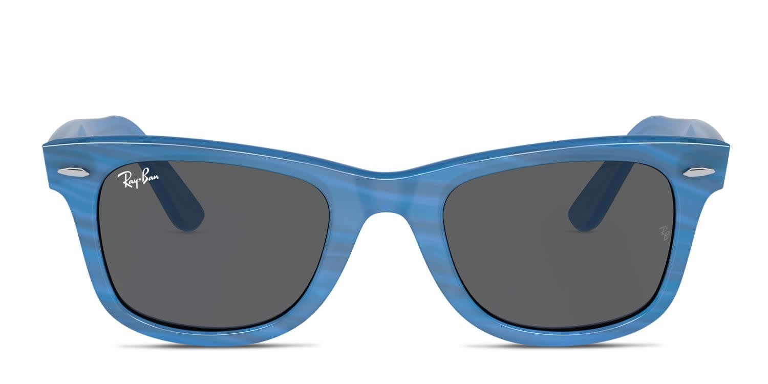 Costa Del Mar 6S2002 Sullivan gray, clear frame with blue