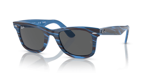 Ray-Ban RB2140 Wayfarer Change Blue Prescription Sunglasses