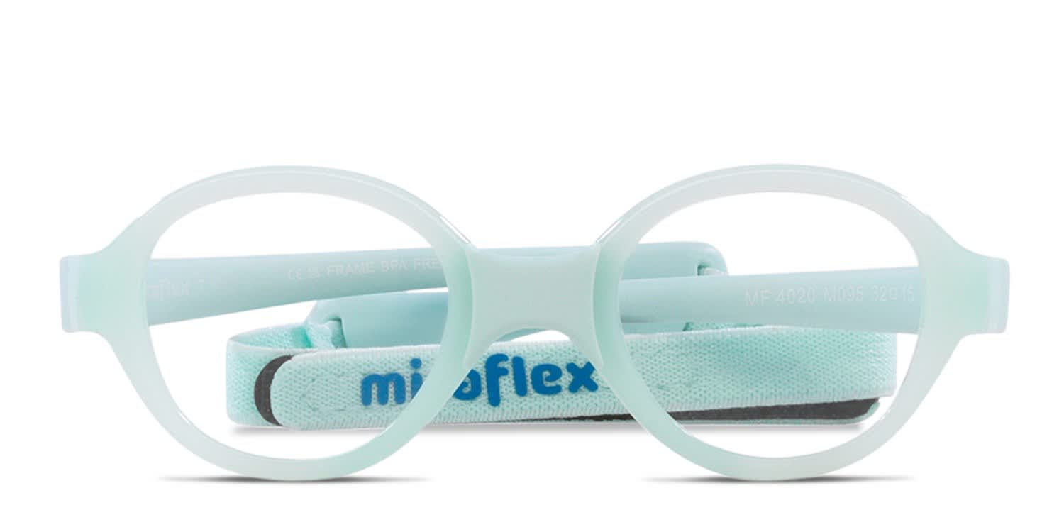 Miraflex MF4020 Kids Blue glasses - Blue - Frontal View