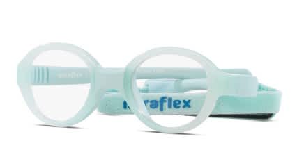 Miraflex MF4020 Kids Blue glasses - Blue - Angle View