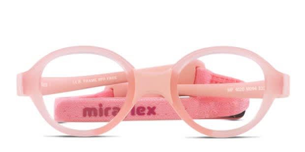 Miraflex MF4020 Kids Pink Prescription Eyeglasses