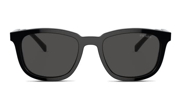 PRADA サングラス 0PR 21RS ブラック Prada PRA21S black frame with dark grey lenses. Lenses provide 100