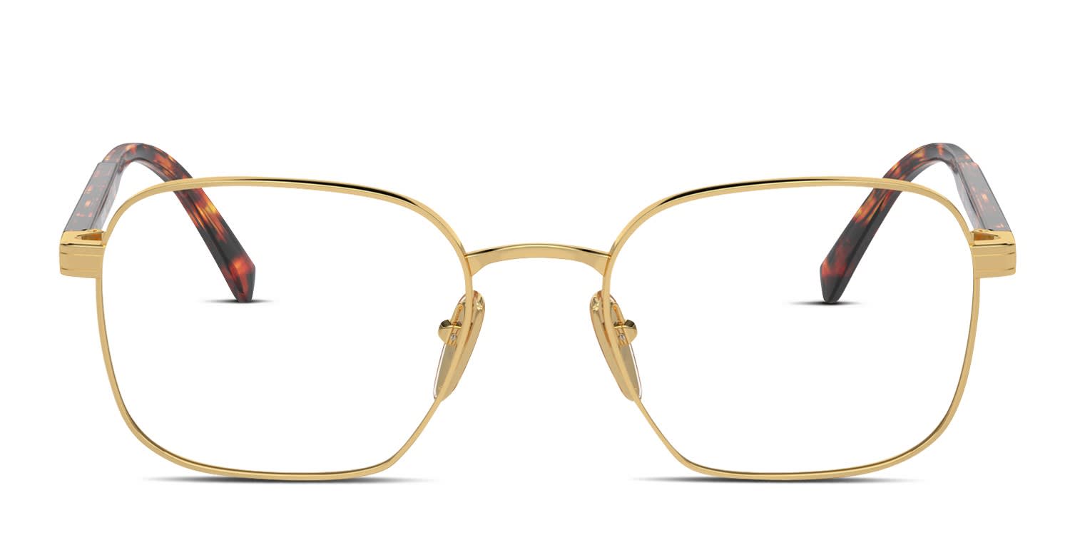 Prada PRA55V gold frame