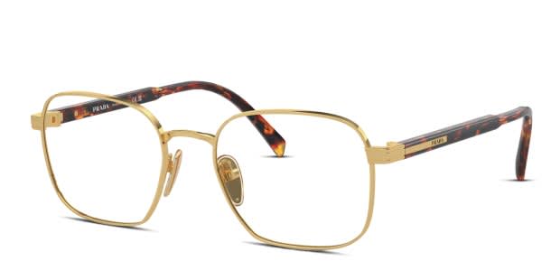 Prada PRA55V gold frame