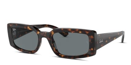 Ray-Ban RB4395 Kiliane Tortoise glasses - Tortoise - Angle View