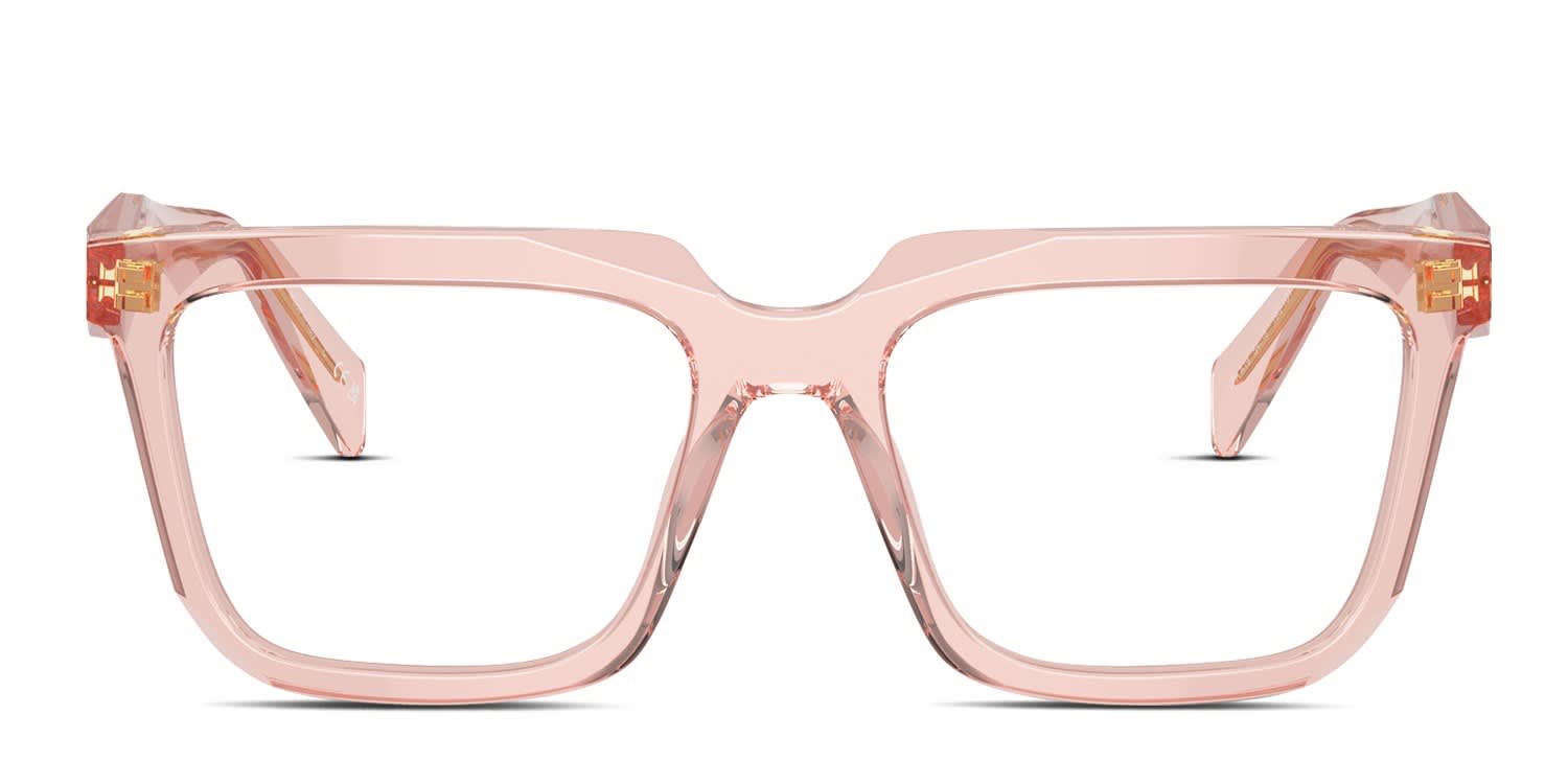 Prada PRA19V clear , beige frame
