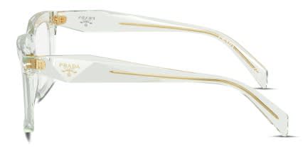 Prada PRA19V Clear glasses - Clear - Side View