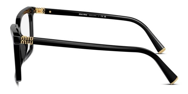 ミュウズドゥズィエムクラス サイズ8 Miu Miu MU08XV black frame