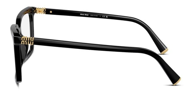 MIU MIU スクエアフレムメカネ MU08XV 12U1O1 Miu Miu 0MU 08XV Optical Frame 12U1O1 Green - eye-oo.com
