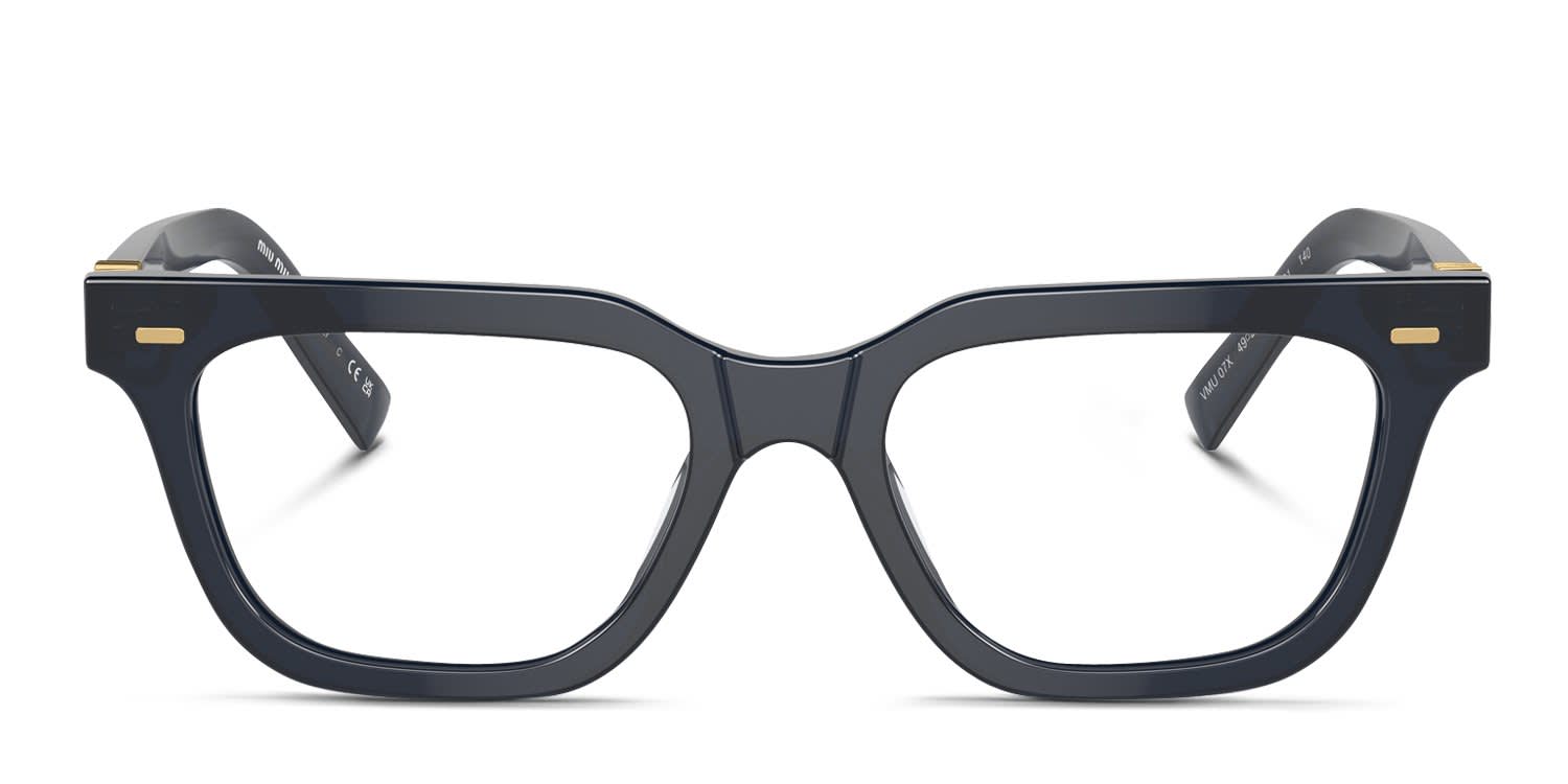 Miu Miu MU07XV blue , clear frame