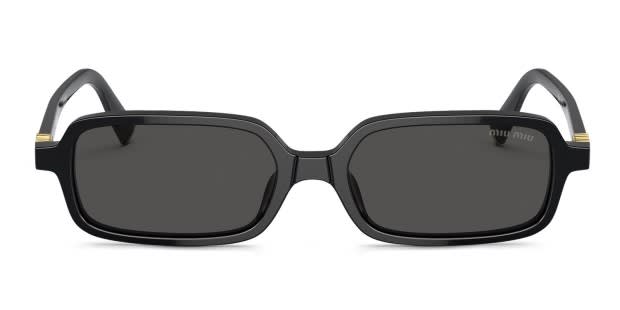 r*i様 Miu Miu ブラック サングラス ケース付き Miu Miu MU11ZS black frame with dark grey lenses. Lenses provide