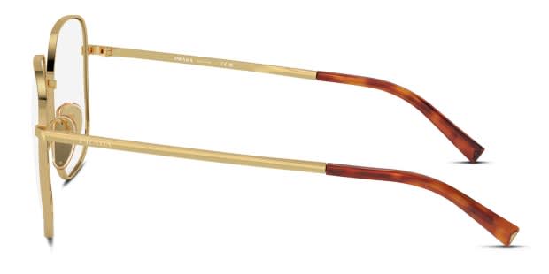 Prada PRA59V gold frame