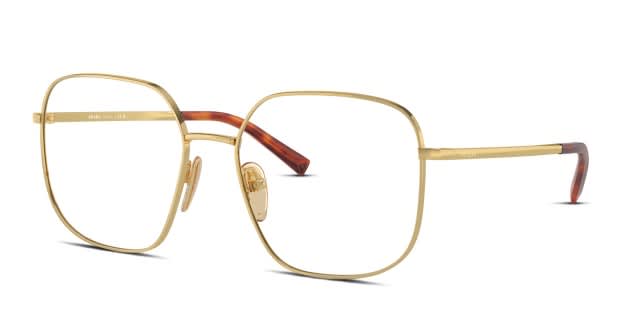 Prada PRA59V gold frame