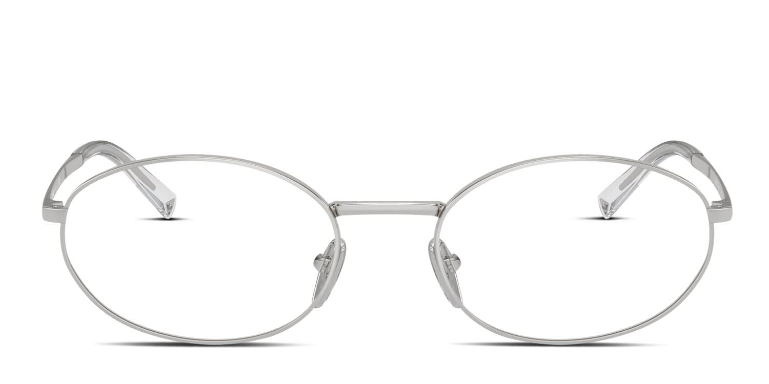 Prada PRA57V Silver glasses - Silver - Frontal View